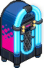 Funky Friday Jukebox Habbo Origins rare
