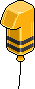 Early Anniversary Balloon Habbo Origins rare