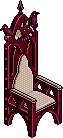 Lotus Gothic Chair Habbo Origins rare