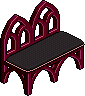 Night Lotus Gothic Sofa Habbo Origins rare