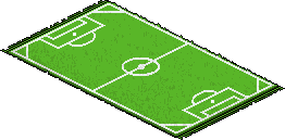 Football Pitch Rug Habbo Origins rare