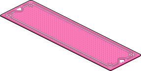 Pink carpet Habbo Origins rare