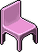 Sakura Pink Chair Habbo Origins rare