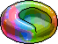 Rainbow Pod Chair Habbo Origins rare