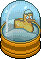 Rubber Duck Globe Habbo Origins rare