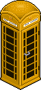 Amber Phone Box Habbo Origins rare