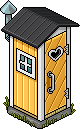 Guskin's Outhouse Habbo Origins rare