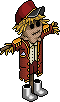 Frank Scarecrow Habbo Origins rare