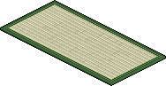 Large Forest Tatami Mat Habbo Origins rare