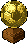 Golden Football Lamp Habbo Origins rare