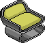 Sunshine Armchair Habbo Origins rare