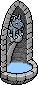 Gothic Ectoplasm Fountain Habbo Origins rare