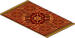 Regal Berber Kilim Rug Habbo Origins rare