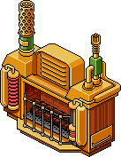 Heavy Duty Fireplace Habbo Origins rare