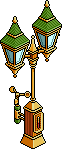 Victorian Street Light Habbo Origins rare