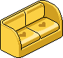Heart Sofa Habbo Origins rare