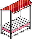Valentines Market Stall Habbo Origins rare