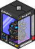 Stealth Cybunny Figure (Black) Habbo Origins rare