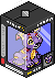 Plushie Kougra Figure (Black) Habbo Origins rare