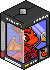 Devil Shoyru Figure (Black) Habbo Origins rare