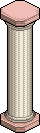Pink Marble Pillar Habbo Origins rare