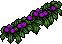 Purple Summer Garland Habbo Origins rare