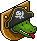 Captain Croc Plaque Habbo Origins rare