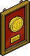 Commemorative Coin (Gold) Habbo Origins rare