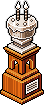 2nd Anniversary Trophy [Silver] Habbo Origins rare