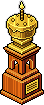 1st Anniversary Trophy [Gold] Habbo Origins rare