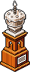 1st Anniversary Trophy [Silver] Habbo Origins rare