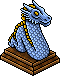 Sky Dragon Lamp Habbo Origins rare