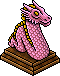 Clea's Dragon Lamp Habbo Origins rare