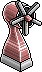 SUPERLOVE Pink Fan Habbo Origins rare