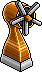 Ochre Powered Fan Habbo Origins rare