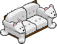 Polar Sofa Habbo Origins rare