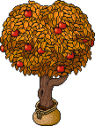 Sacked Apple Tree (Yellow) Habbo Origins rare