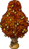 Sacked Pear Tree (Orange) Habbo Origins rare