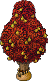 Sacked Pear Tree (Red) Habbo Origins rare