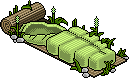 Lime Sleeping Bag Habbo Origins rare