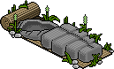 Graphite Sleeping Bag Habbo Origins rare