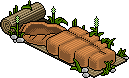 Orange Sleeping Bag Habbo Origins rare