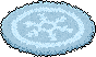 Arctic Snowflake Rug Habbo Origins rare