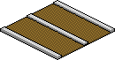 Ochre Straight Track Habbo Origins rare