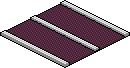 Mauve Straight Track Habbo Origins rare