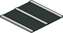 Coal Straight Track Habbo Origins rare