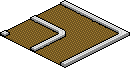 Ochre Corner Track Habbo Origins rare