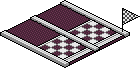 Mauve Finish Line Habbo Origins rare