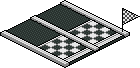 Coal Finish Line Habbo Origins rare