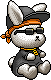 Faction Bunny Habbo Origins rare